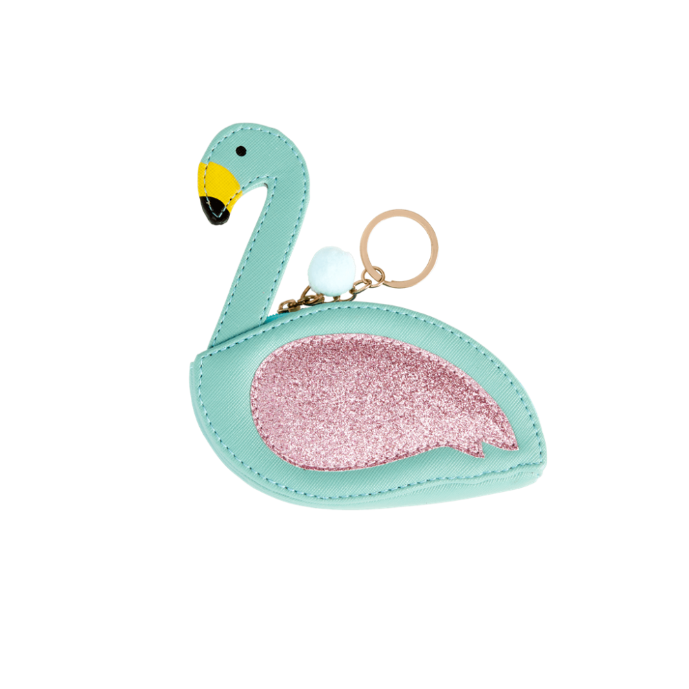 Flamingo Shaped Coin Purse By Rice DK